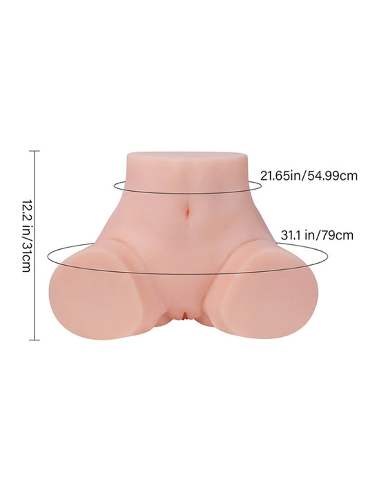 A652 - 24 lbs Realistic Torso Doll – Lifelike Curves & Design