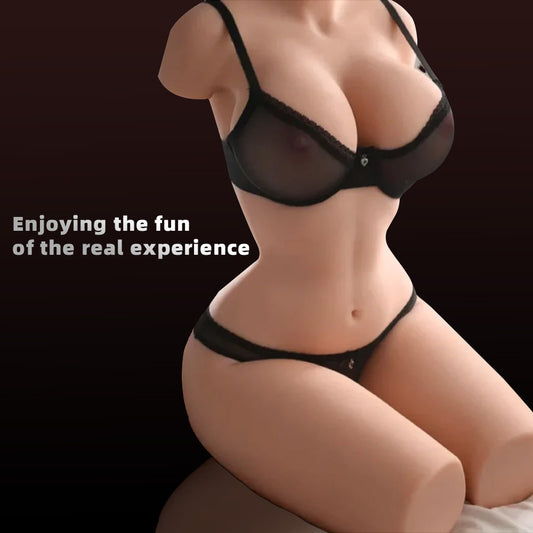 T523-(57lb) 80cm Lifelike Female Torso Sex Doll | Luxury Curvy Torso Doll