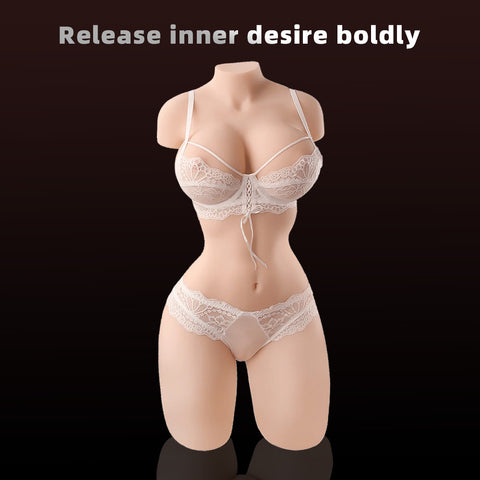 T523-(57lb) 80cm Lifelike Sex Doll Torso | Luxury Curvy Torso Doll