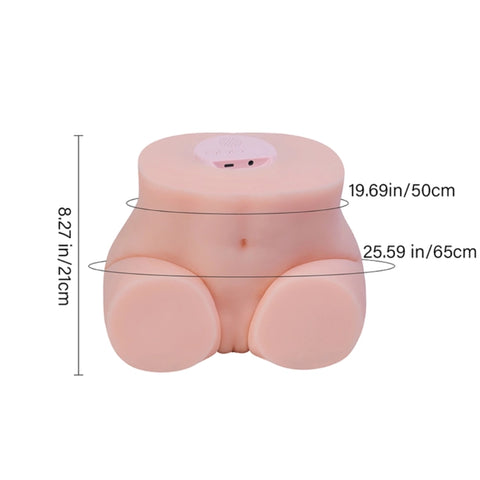 A659-11.4lbs Clamping Vibration Voice Ass Sex Doll Butt Masturbator