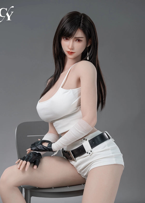 F1725—165cm/5フィート4 カルメン Fカップ シリコン可動ジョーズ セックスドール|Zelex Doll 