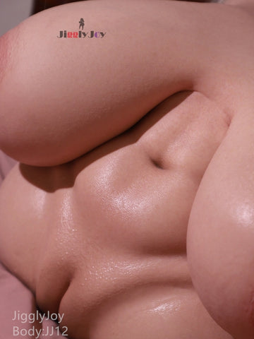 T1020-71cm-25.5kg R Cup Full Silicone BBW Torso Sex Doll with Head Shiley｜Jigglyjoy
