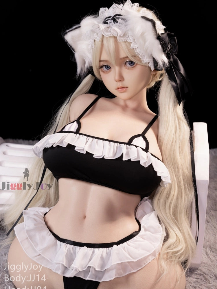 T1024-76cm-56.22lbs D Cup Ultra Soft Silicone Realistic Anime Sex Doll Torso with Head Carrie｜Jigglyjoy