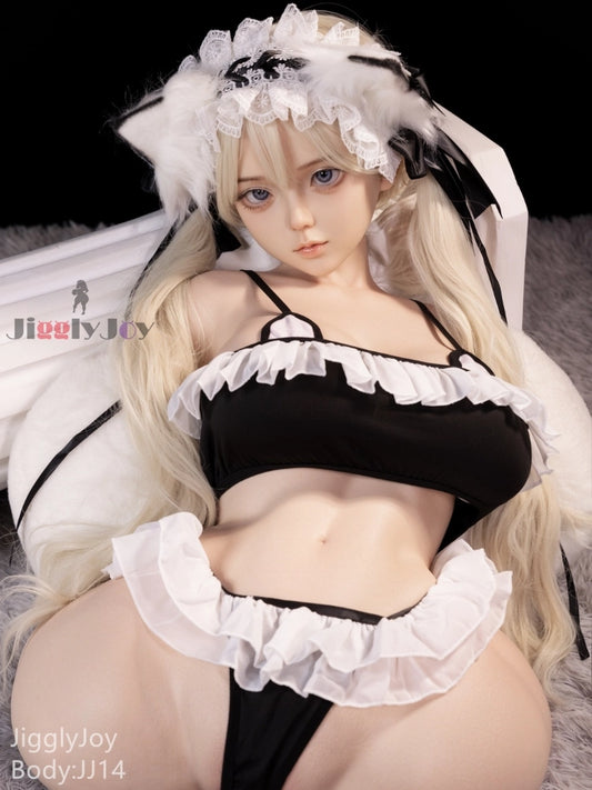 T1024-76cm-56.22lbs D Cup Ultra Soft Silicone Realistic Anime Sex Doll Torso with Head Carrie｜Jigglyjoy