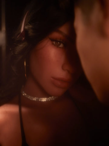 T238-30.75lbs/80cm Lightweight Life-Size Flat-Chested Sex Doll Torso with Head | Climax Doll