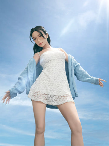 F9207-158cm(5.1ft)-25.7kg A Cup Silicone Lightweight Tiny Sex Doll丨Climax Doll ULW