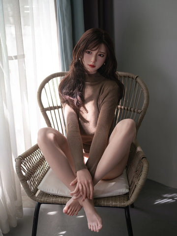 F1725—165cm/5フィート4 カルメン Fカップ シリコン可動ジョーズ セックスドール|Zelex Doll 