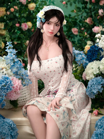 F1725—165cm/5フィート4 カルメン Fカップ シリコン可動ジョーズ セックスドール|Zelex Doll 