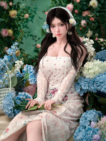 F1725—165cm/5フィート4 カルメン Fカップ シリコン可動ジョーズ セックスドール|Zelex Doll 