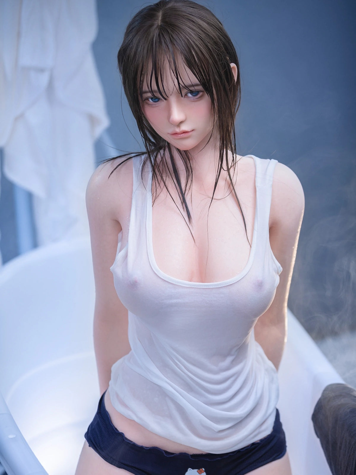 F5762—159cm/5ft2-37kg E Cup Silicone Asian  Sex Doll  | Firefly Diary