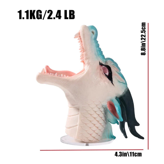 P382-2.4LB-Dragon Head Mini Anime Hentai Pocket Pussy Silicone Male Masturbator | MRL