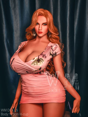 F2128- 173cm(5.7ft)-45kg H Cup BBW Huge Breasts TPE Sex Doll丨WM Doll