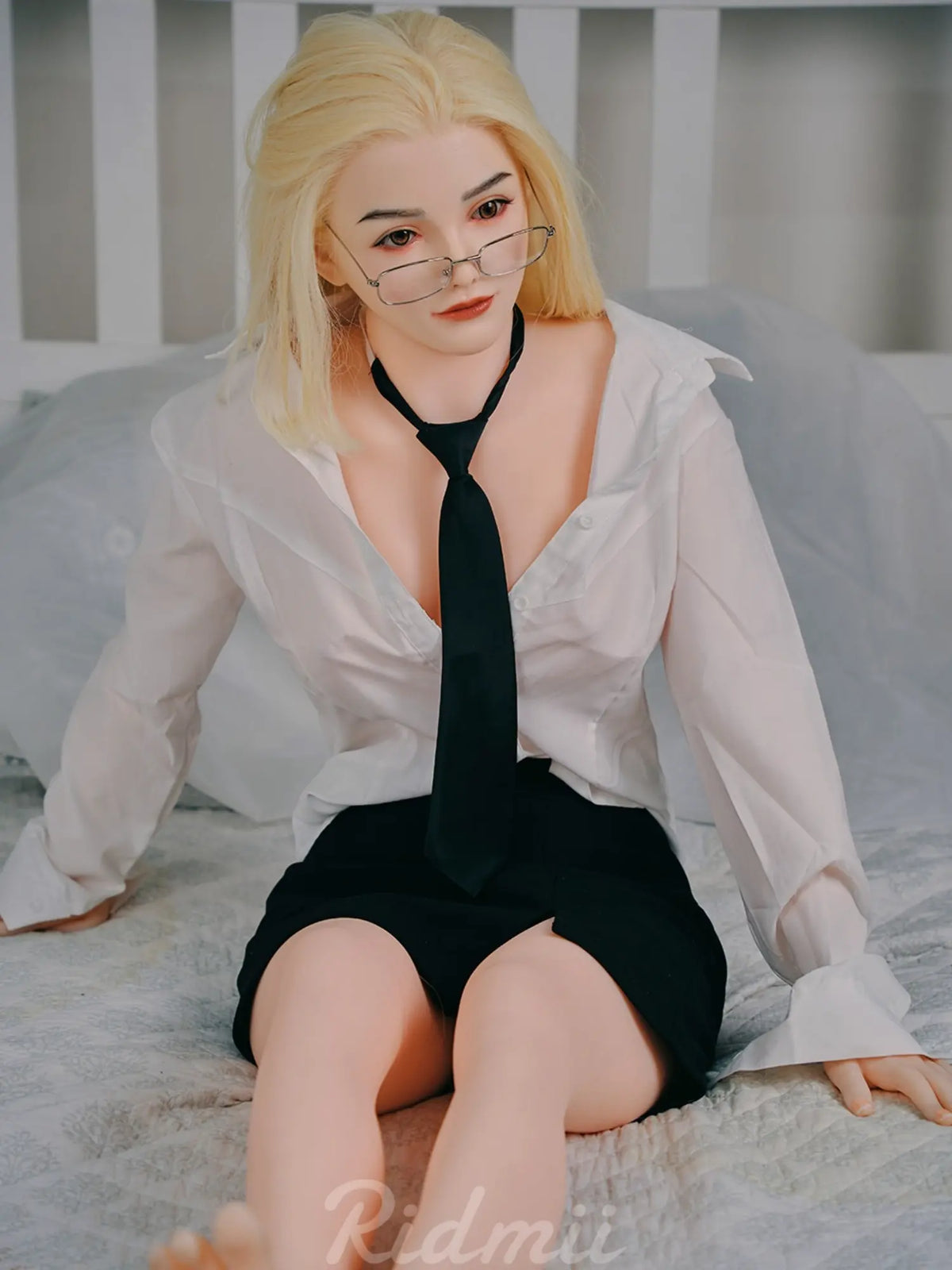 F8531-165cm/36kg  Silicone Head TPE Body Full Size Adult Sex Doll Alma| Ridmii