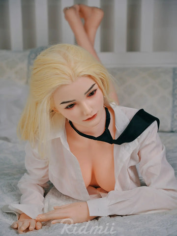 F8531-165cm/36kg  Silicone Head TPE Body Full Size Adult Sex Doll Alma| Ridmii