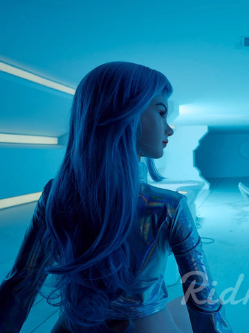 F7564-163cm/36kg Silicone Head TPE Body Full Size Adult Sex Doll Lia | Ridmii