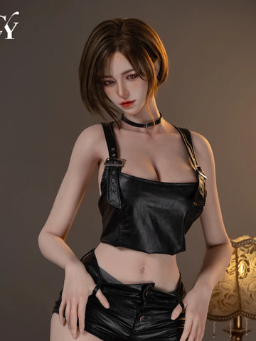 F5819—168cm/5ft5-35kg F Cup Asian Silicone Head Realistic Sex Doll  | TOP-CYDOLL