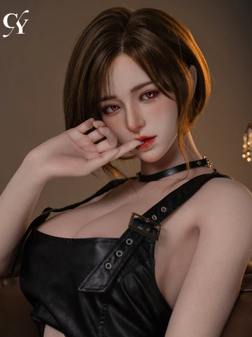 F5819—168cm/5ft5-35kg F Cup Asian Silicone Head Realistic Sex Doll  | TOP-CYDOLL