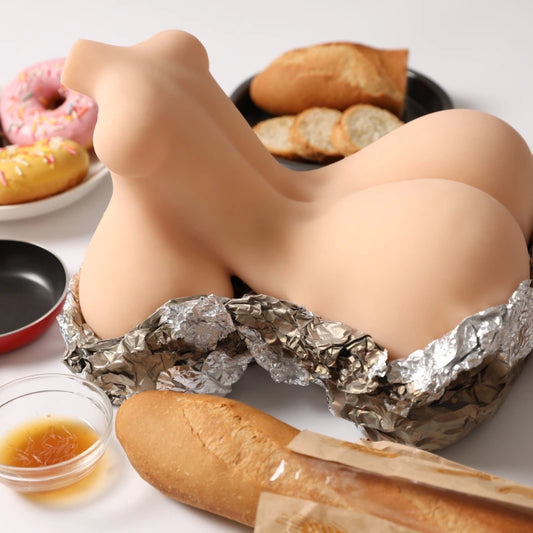 T596-(12.2lb)Cinnamon-BBW Sex Doll Torso Best Pocket Pussies｜Sexy Big Tits Big Butt Sex Doll Torso