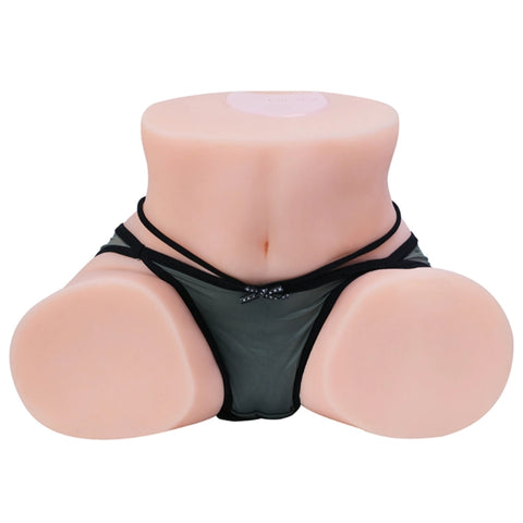 A673-18.2lbs Voice Clamping Vibration  Ass Masturbator Sex Doll Butt