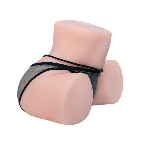 A673-18.2lbs Voice Clamping Vibration  Ass Masturbator Sex Doll Butt