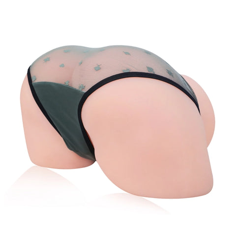 A673-18.2lbs Voice Clamping Vibration  Ass Masturbator Sex Doll Butt