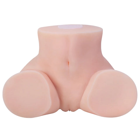 A673-18.2lbs Voice Clamping Vibration  Ass Masturbator Sex Doll Butt