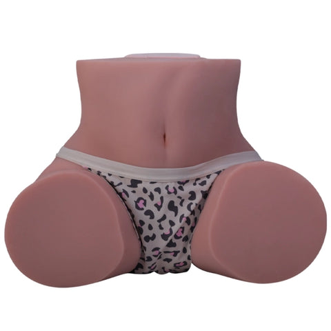A673-18.2lbs Voice Clamping Vibration  Ass Masturbator Sex Doll Butt