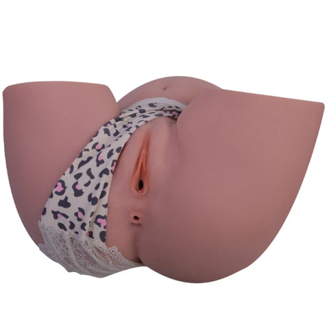 A673-18.2lbs Voice Clamping Vibration  Ass Masturbator Sex Doll Butt