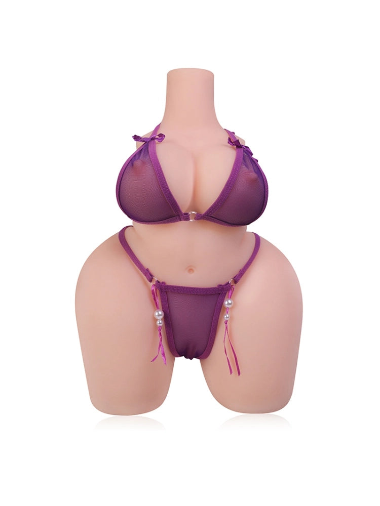 T657 - 16.5 lbs/1.34 ft BBW Big Ass Sex Doll Torso with Realistic Curves