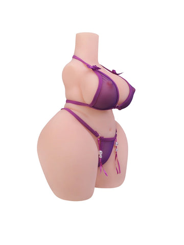T657 - 16.5 lbs/1.34 ft BBW Big Ass Sex Doll Torso with Realistic Curves