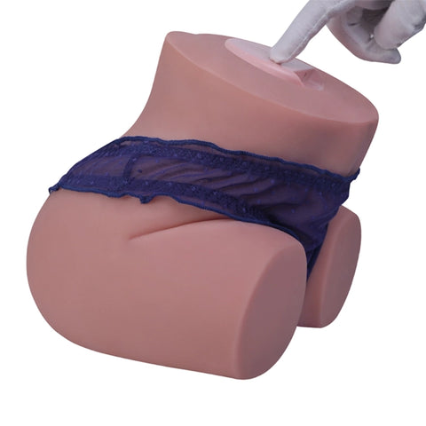 A659-11.4lbs Clamping Vibration Voice Ass Sex Doll Butt Masturbator