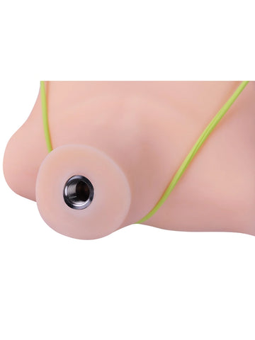T656 - 34.2 lbs/1.87 ft Life-Size Realistic TPE BBW Torso Doll Huge Papaya Breasts with Insertable Nipples