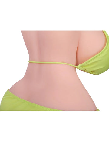 T656 - 34.2 lbs/1.87 ft Life-Size Realistic TPE BBW Torso Doll Huge Papaya Breasts with Insertable Nipples
