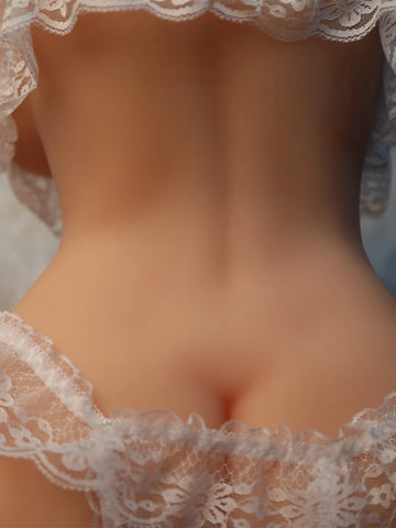 T653 - 37 lbs/1.7 ft Lifelike TPE Sex Doll Torso Doll for Men with Realistic Curves