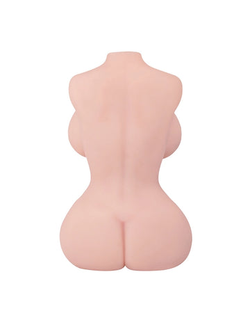 T653 - 37 lbs/1.7 ft Lifelike TPE Sex Doll Torso Doll for Men with Realistic Curves