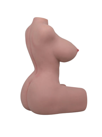 T653 - 37 lbs/1.7 ft Lifelike TPE Sex Doll Torso Doll for Men with Realistic Curves
