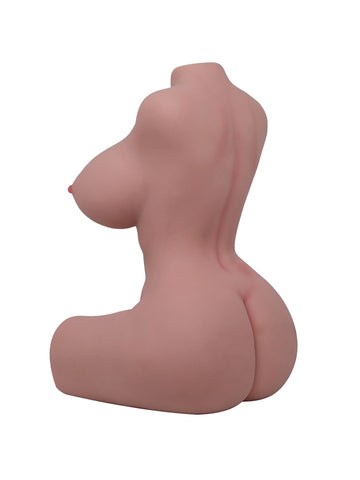 T653 - 37 lbs/1.7 ft Lifelike TPE Sex Doll Torso Doll for Men with Realistic Curves