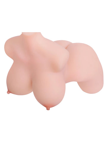 T658 - 18.7 lbs/1.65 ft Medium Realistic TPE Sex Doll Torso