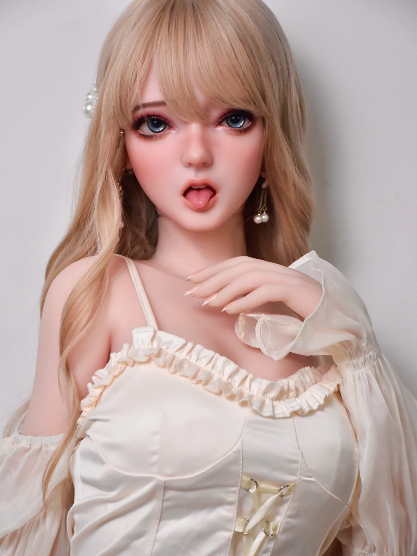 F3810165cm/5ft4 Hoshino Kanami Silicone Anime Sex Doll Elsa Babe