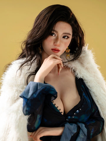 F7643—168cm/5ft5-35kg F Cup Silicone Asian Realistic Sex Doll Xixi | TOP-CYDOLL