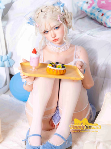 F777-154cm(5.05ft)-32kg E Cup N02 Zia Silicone Sex Doll｜Irontech Doll Young