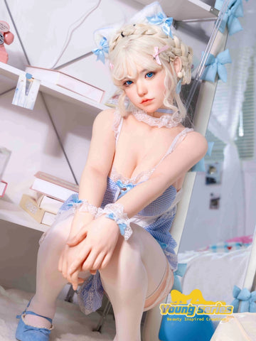 F777-154cm(5.05ft)-32kg E Cup N02 Zia Silicone Sex Doll｜Irontech Doll Young