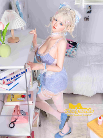 F777-154cm(5.05ft)-32kg E Cup N02 Zia Silicone Sex Doll｜Irontech Doll Young