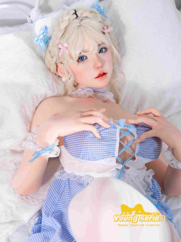 F777-154cm(5.05ft)-32kg E Cup N02 Zia Silicone Sex Doll｜Irontech Doll Young