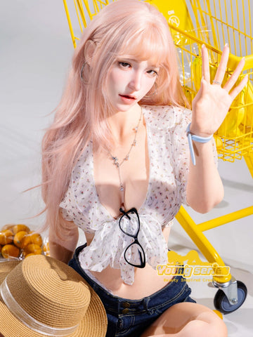 F775-166cm(5.5ft)-37.5kg E Cup N01 Mio Silicone Sex Doll｜Irontech Doll Young