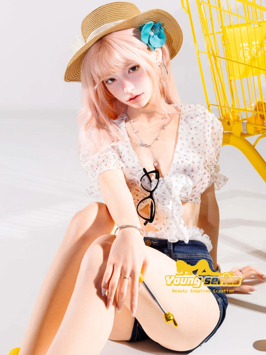 F775-166cm(5.5ft)-37.5kg E Cup N01 Mio Silicone Sex Doll｜Irontech Doll Young