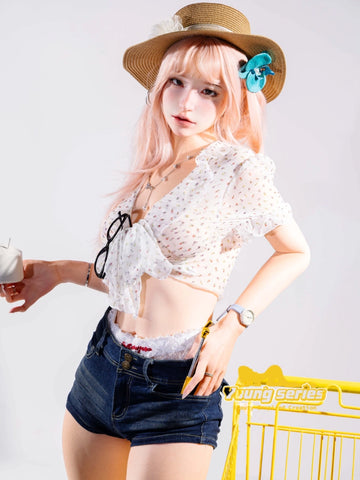 F775-166cm(5.5ft)-37.5kg E Cup N01 Mio Silicone Sex Doll｜Irontech Doll Young
