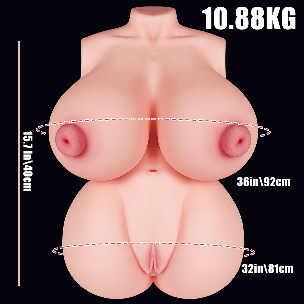 P86-24.3LB Lucy Fuckable Tits Breasts BBW torso sex doll | MRL