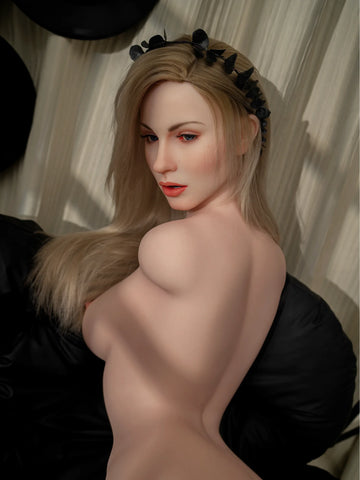 T970-117cm(3ft10)/27.1kg E Cup Silicone Head+ SLE Body Bubble Butt Silicone Sex Doll Torso With Head [In Stock USA & Canada] | Zelex Doll