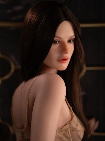 F4887—171cm/40kg C cup Silicone Head (Movable Jaw) + SLE Body Silicone Real Sex Doll | Zelex Doll